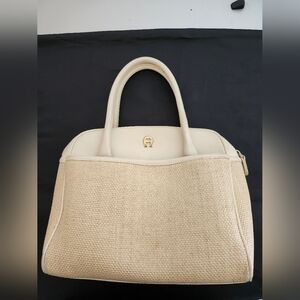 Cream Etienne Aigner Handbag-Priced To Sell